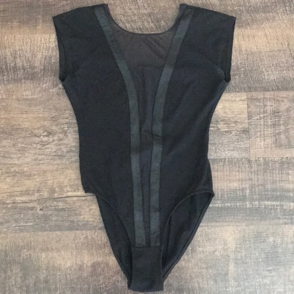 American Apparel Other - American Apparel Black Sheer Bodysuit